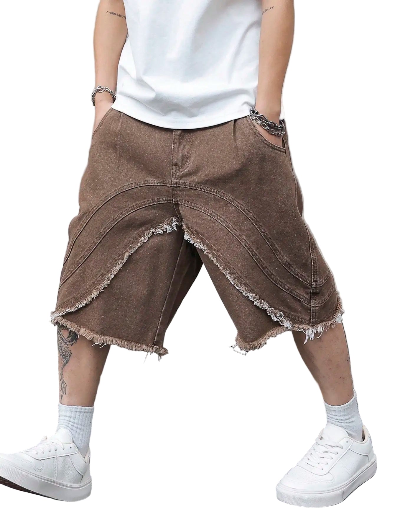 Men’s Frayed Shorts