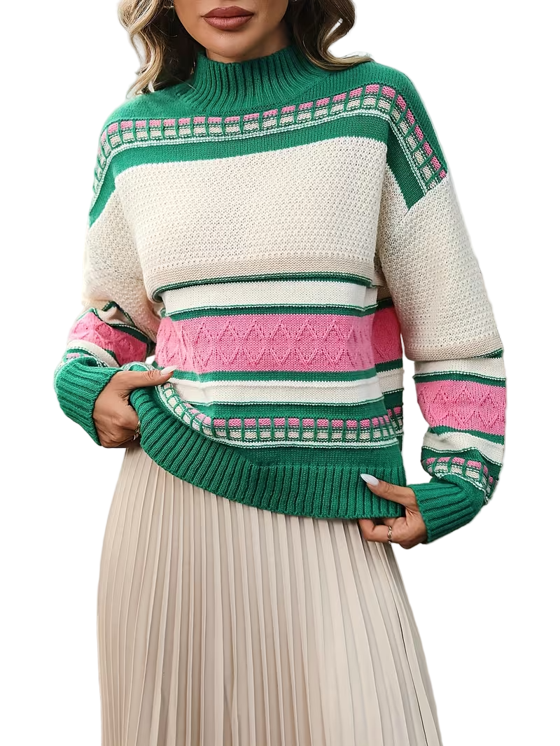 Women’s High-Neck Sweater