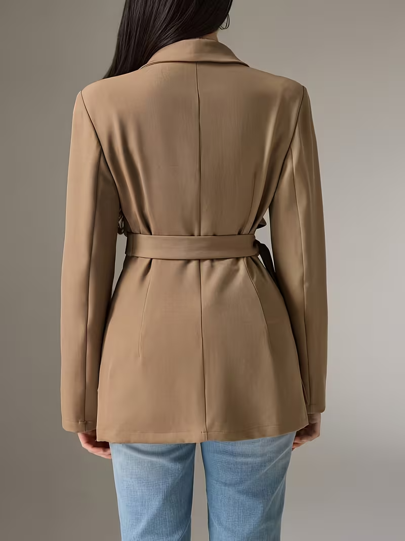 Women’s Wrap Coat with Belt